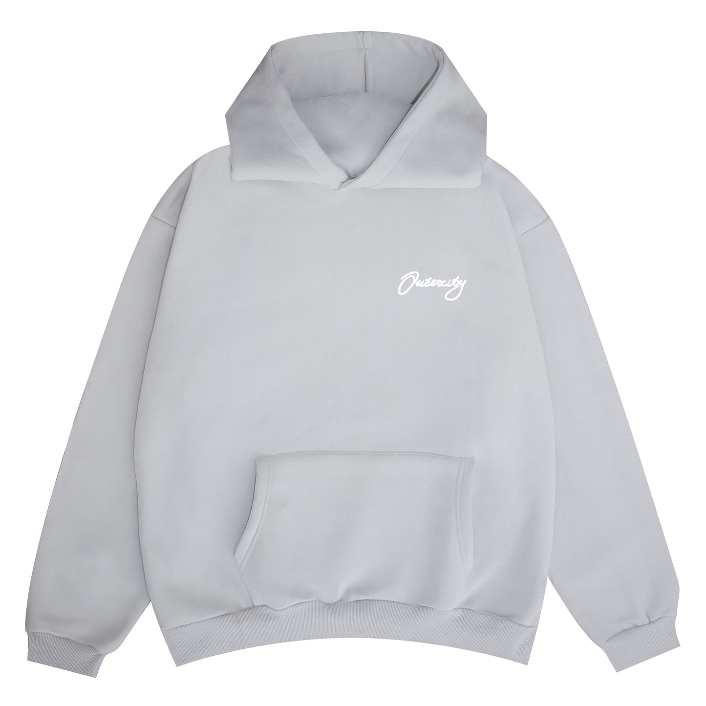 SCRIPT HOOD GREY